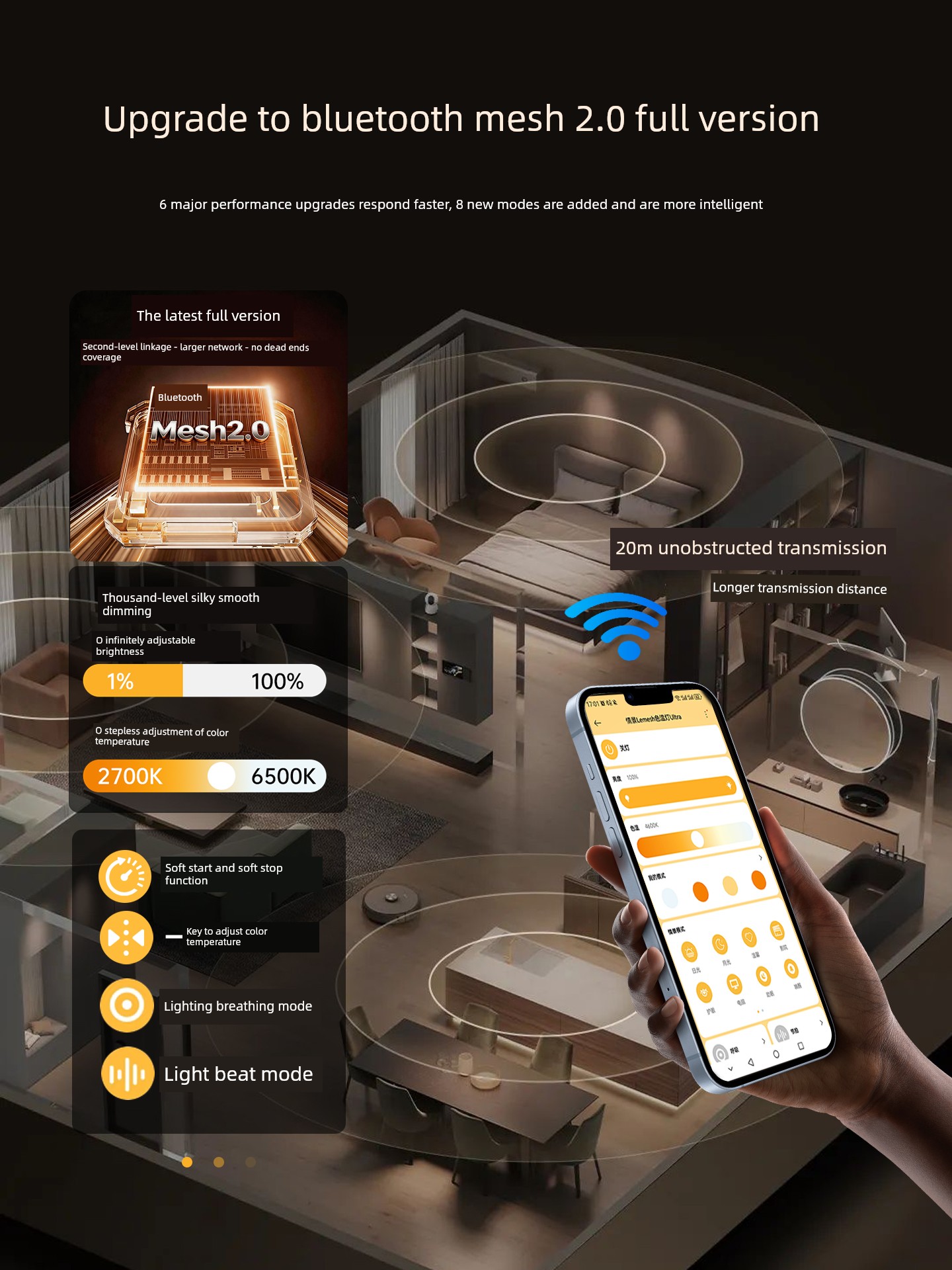 App Looking up Full Spectrum MIJIA Magnetic Track Light