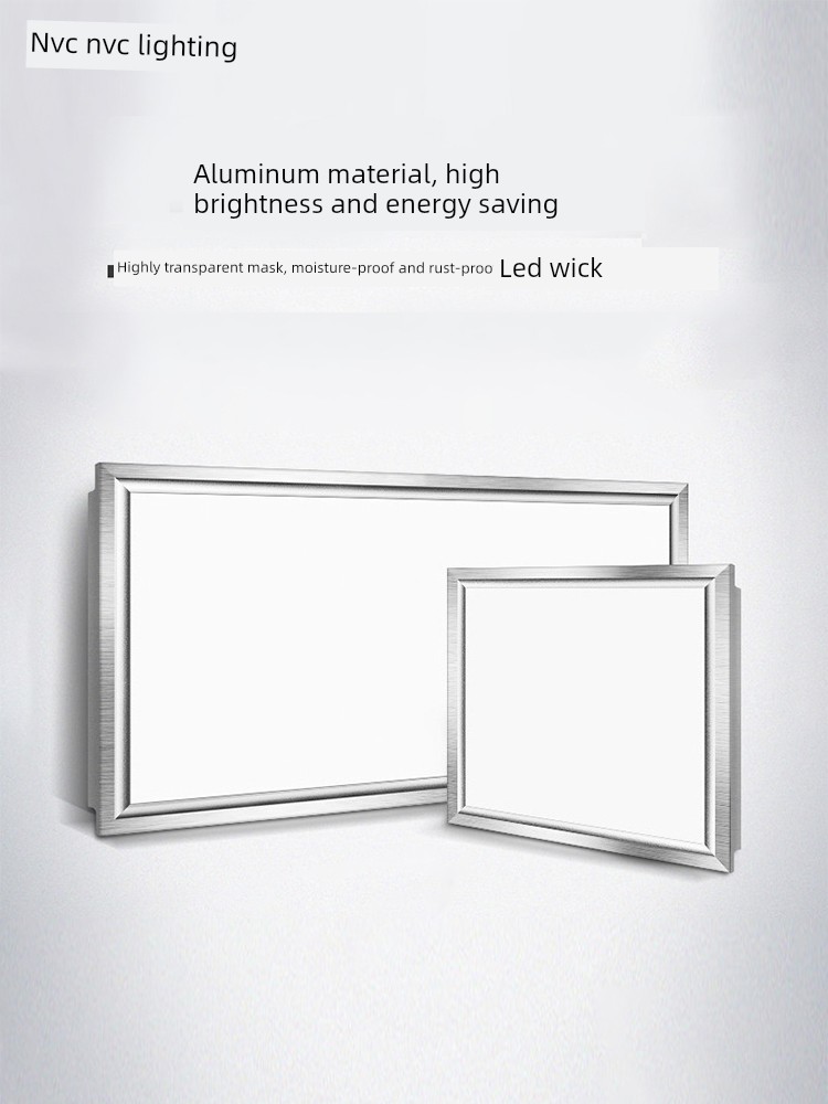 Nvc Lighting Integrated Ceiling Led Light 300X600 Kitchen Ceiling Light 30X60 Flat Panel Light Bathroom Lighting Fixture