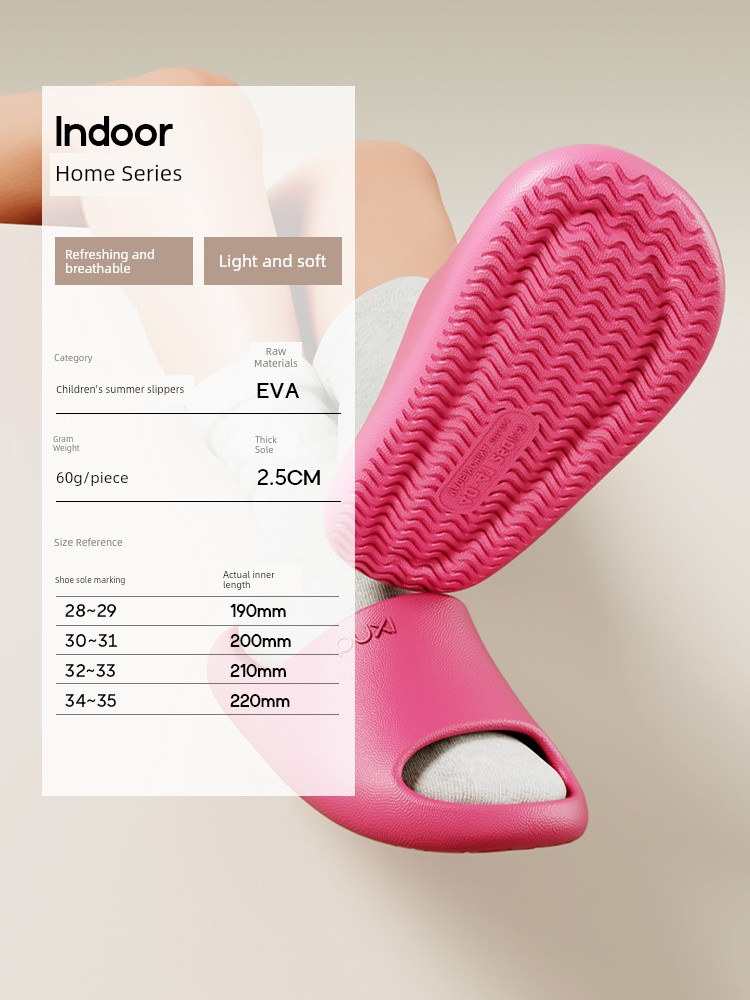 Puxi 2026 New Summer Children's Parent-Child Style Sandals for Indoor Home Use, Bathroom Bathing, Boys and Girls Outdoor Wear — 5