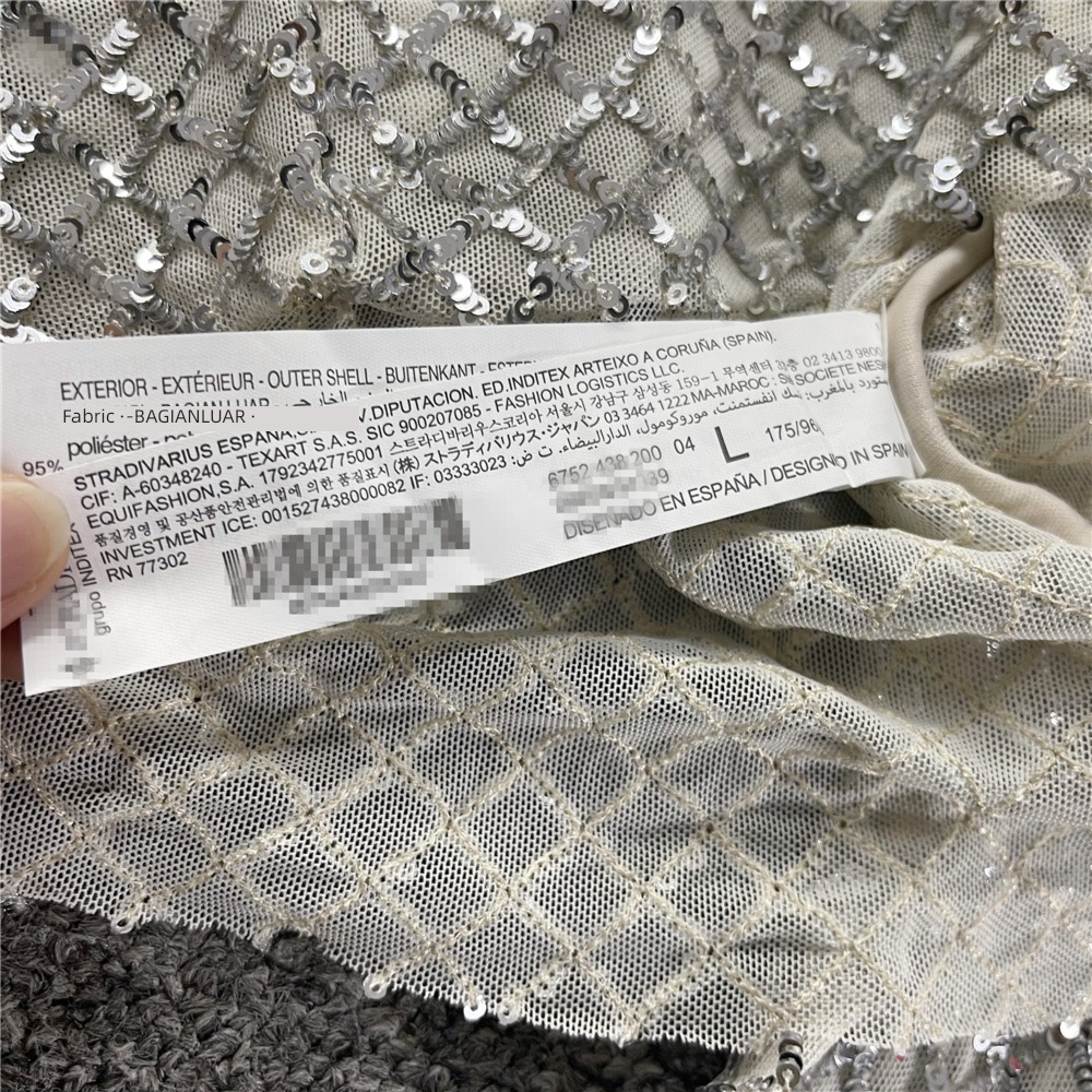 foreign trade Last order Spring and summer Sparkle Long sleeve jacket Sequins