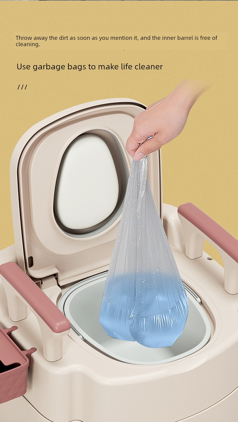 Movable For Home Elderly Deodorizing Filter Indoor Toilet — 12