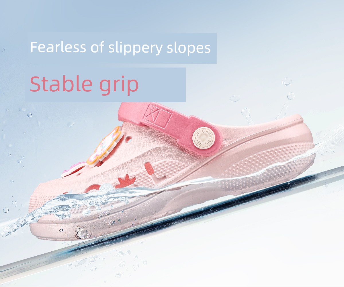 Happy Mary Outdoor Children's Sandals for Girls, Summer Soft Beach Shoes, Boys' Slippers for Older Kids — 5