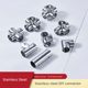 Clothes rod four-way circular pipe connection stainless steel pipe accessories clothes rack shelf joint clothes rack accessories tee