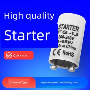 Old-Fashioned Fluorescent Lamp Starter Universal Starter Accessory Lighting Lamp 220V4-65W80W