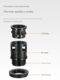 Brand new plastic corrugated pipe fittings AD10AD13AD15.8AD18.5AD21.2 Nylon hose quick fittings