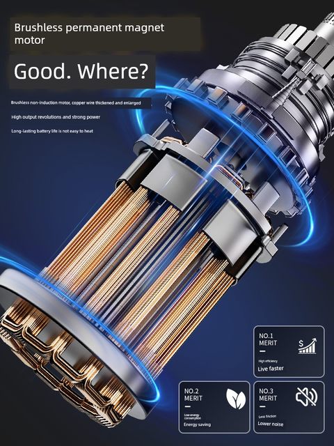 Dayi Electric Wrench A7 Brushless High Torque 2106 Lithium Battery Impact Wind Cannon 6822 Auto Repair Tool