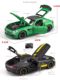 1 24 Mercedes-Benz AMG car model GTR Green Magic Supercar alloy car model sound and light boy simulation collection ornaments