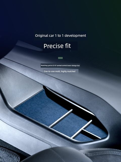Fan Xi is suitable for Lynk & Co 07 central control storage box storage car interior decoration supplies special for modification accessories
