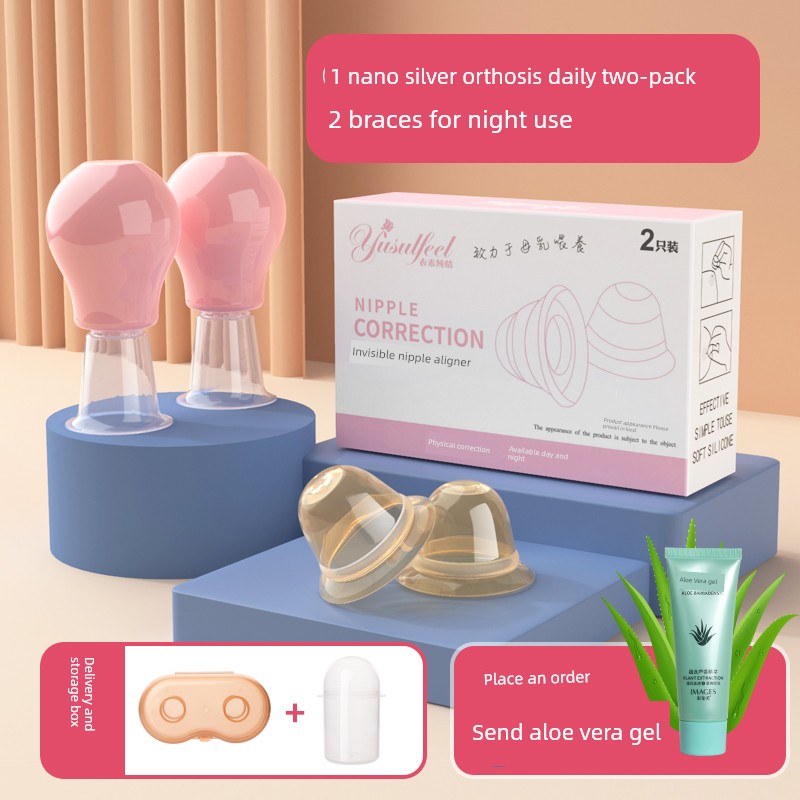 Nipple Brace Young Adult Nipple Depression Flat Short Traction Device Suction and Pulling Nipple Correction Subsidence Manual Pregnant Women — 5