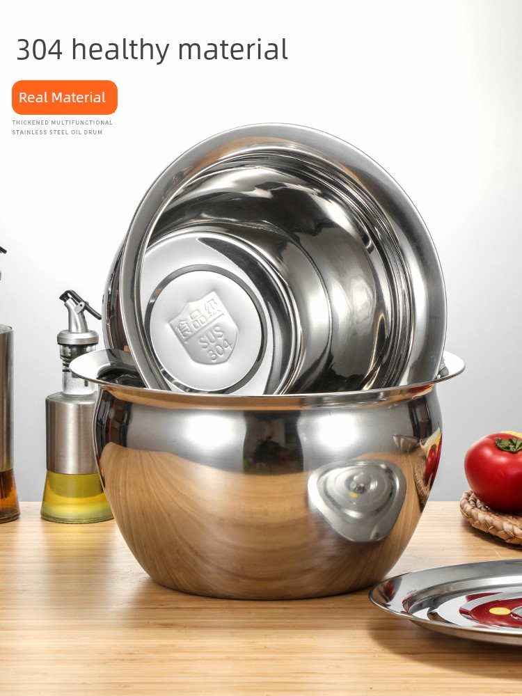 Oil Drum Commercial Kitchen Strainer Stainless Steel with Cover