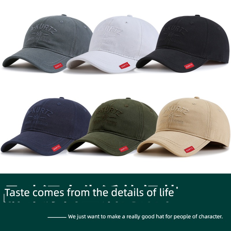 summer black female leisure time Milk tea shop logo Hat