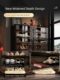 2025 new transparent shoe cabinet storage cabinet integrated wall shoe box home entrance door multi-layer shoe rack tool