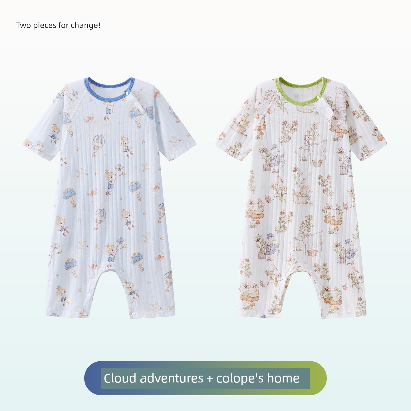 Jq Jingqi {Cloud Soft Cotton} Baby Clothes Pure Cotton Class a Unisex Baby 2026 Autumn Homewear One-Piece Pajamas — 4