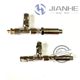 Shigaoma SICOMA mixer shaft head tee butter nozzle three-band oil nozzle stainless steel tee joint