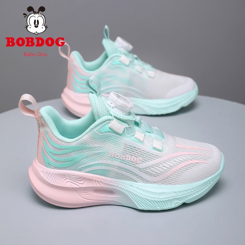 Babudou Kidsren's Shoes, Girls' Sports Shoes, 2026 Autum New Style, Mesh Breathable Girls' Lightweight Kidsren's Running Shoes — 5