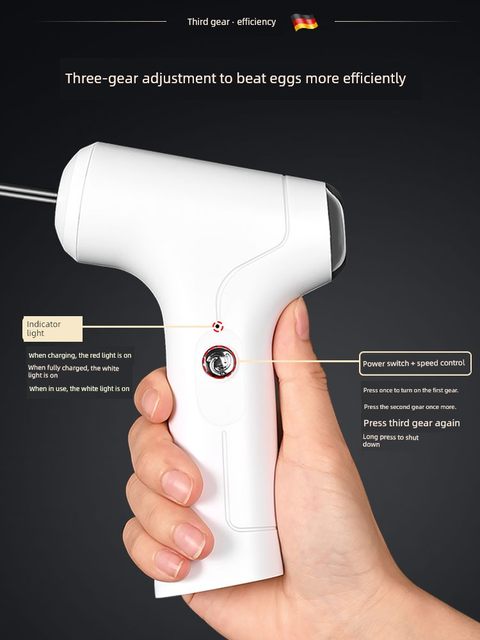 德系surkr电动打蛋器无线小型奶油打发器家用烘焙做蛋糕搅拌工具