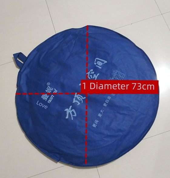 Mosquito net storage bag yurt fishing gear portable wall rectangular round top zipper thickened non-woven bag universal