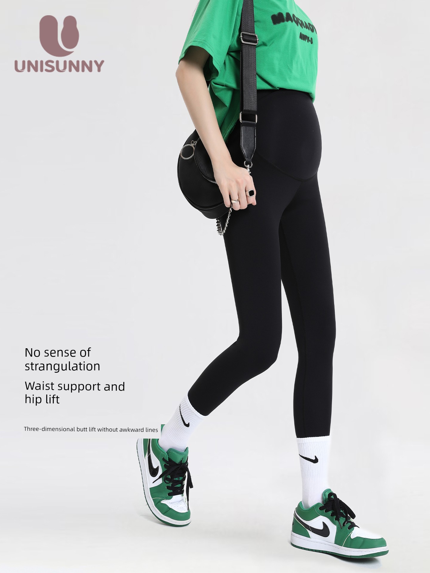 Unisunny Outwear Sports Autumn and Winter Pregnant Women's Pants — 4