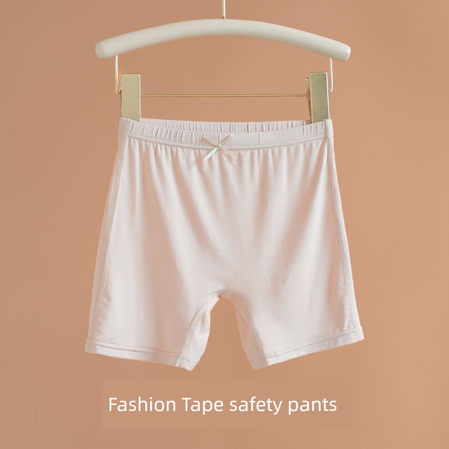 Girl Safety Panties Two-in-One Summer Modal Thin Boneless Short Shorts Kids Safety Pants Youth — 4