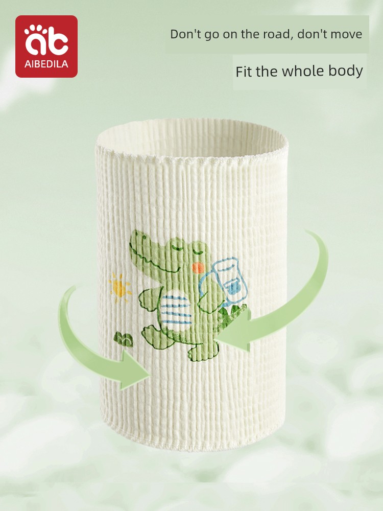 Baby Belly Band to Protect the Tummy from Cold, Class a Pure Cotton Belly Protector, Children's Newborn Baby Umbilical Cord Protector — 3
