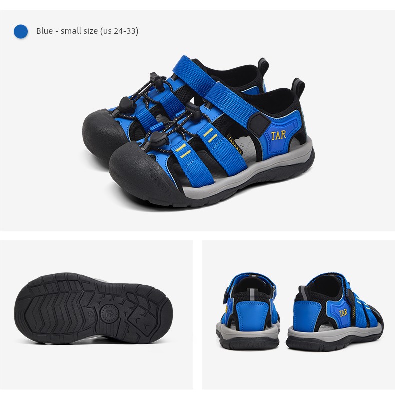 Tyrannis New Summer Sandals for Children, Outdoor Sports Shoes for Boys, Breathable Non-Slip Shoes for Girls, Water Shoes for Girls — 24