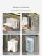 Light luxury face towel storage box wall-mounted tissue box household kitchen bathroom toilet bathroom upside down drawer box