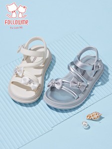 富罗迷女童凉鞋儿童凉夏鞋2026夏季新款软底运动宝宝女孩款公主鞋