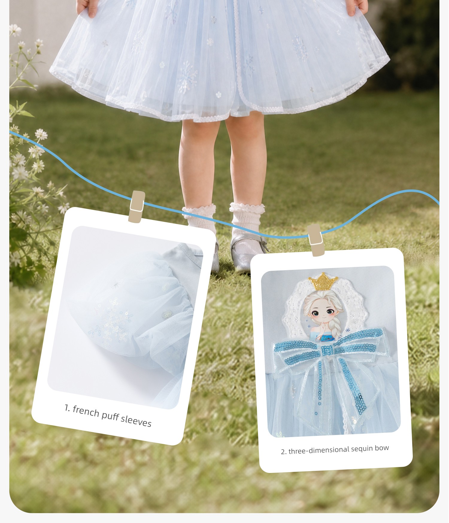 Girls' Dresses, Summer Dresses, New Fashionable Baby Dresses, Beautiful Princess Dresses, Autumn Little Girl Dresses, Children's Mesh Dresses — 16