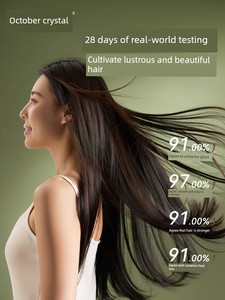 October Crystal Flower Delight Hair Mask for Pre-Pregnancy: Smooth and Silky, Improves Frizz, Hair Care, Moisturizing, N