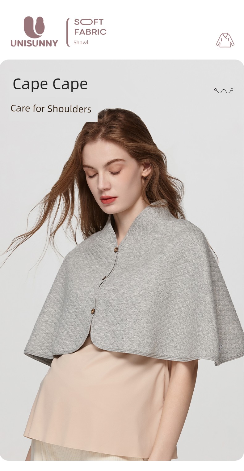 Unisunny Postpartum Shawl Pure Cotton Nursing Clothing Shoulder and Neck Protection for Pregnant Women Postpartum Breastfeeding Cape Suitable for All — 1