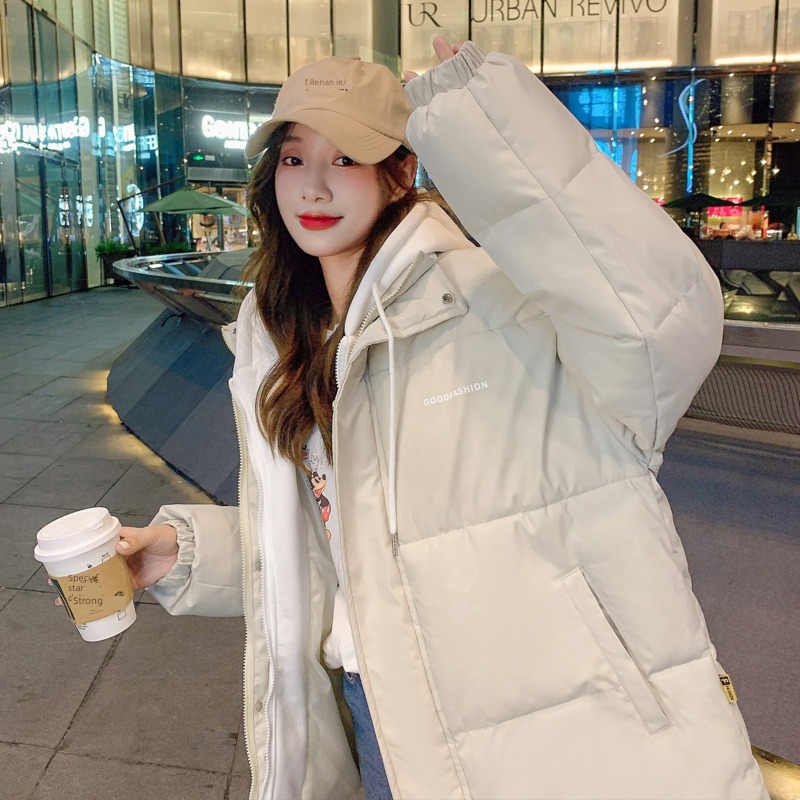 over size Bread clothes have cash less than that is registered in the accounts down cotton-padded clothes Cotton female 2022 new pattern tide Autumn and winter loose coat thick cotton-padded jacket