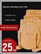 Dining table mat anti-scalding mat casserole mat heat insulation mat high temperature resistant bowl mat vegetable mat home dining mat bamboo mat wood