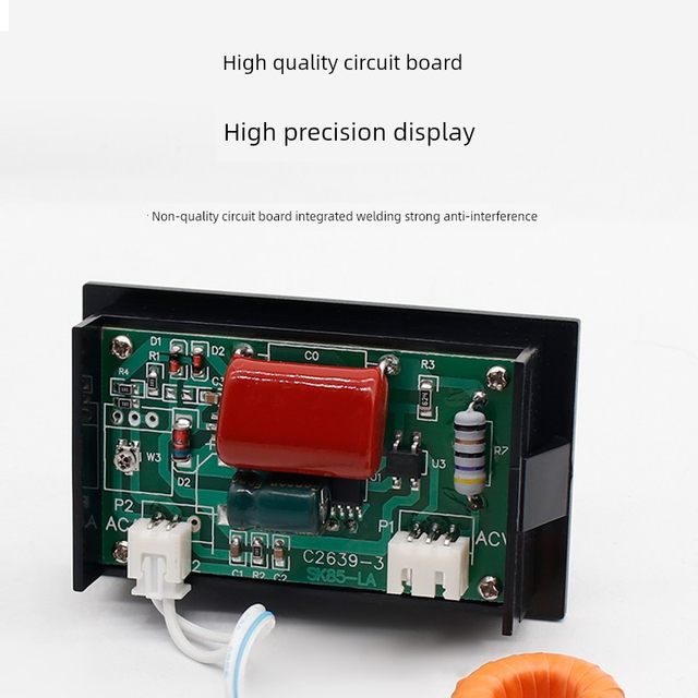 AC voltage and ammeter digital display dual display high-precision digital meter head AC500V 100A/50A with transformer