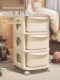 Trolley storage rack multi-layer floor-standing drawer baby supplies toys snack storage rack living room storage cabinet