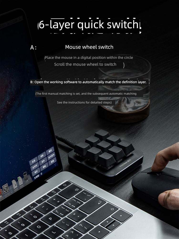 Programmable designer mapping paste copy Keyboards