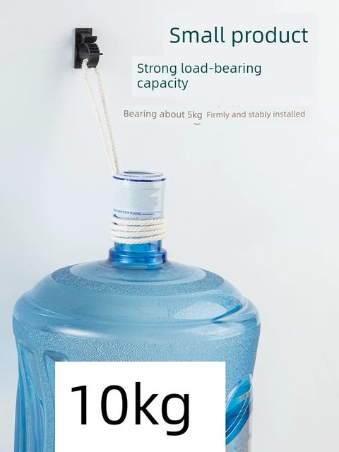 Punch-free water pipe hose clamp line clamp gas pipe fixer wall snap buckle self-adhesive sewer pipe fixing clip