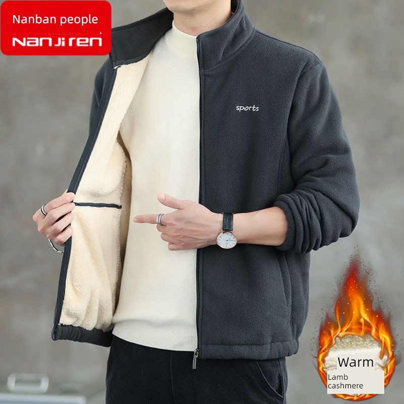 NGGGN Lamb cashmere Autumn and winter Cardigan leisure time Sweater