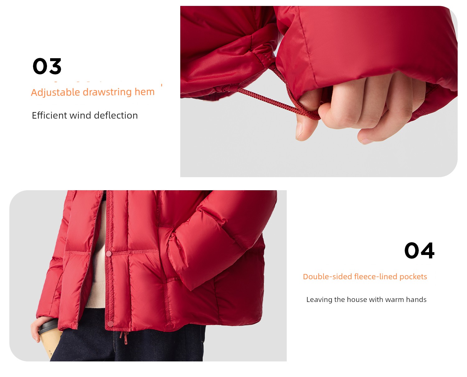 Zuoxi Children's Clothing Boys' down Jacket Winter Warm 2026 New Model Kids' Triple-Protection Thermal Storage Puffer Jacket for Older Children — 26
