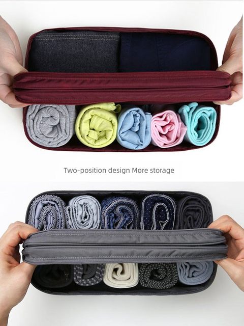 Business travel abroad men's travel supplies underwear underwear clothing sock storage bags sorting bag box trunk