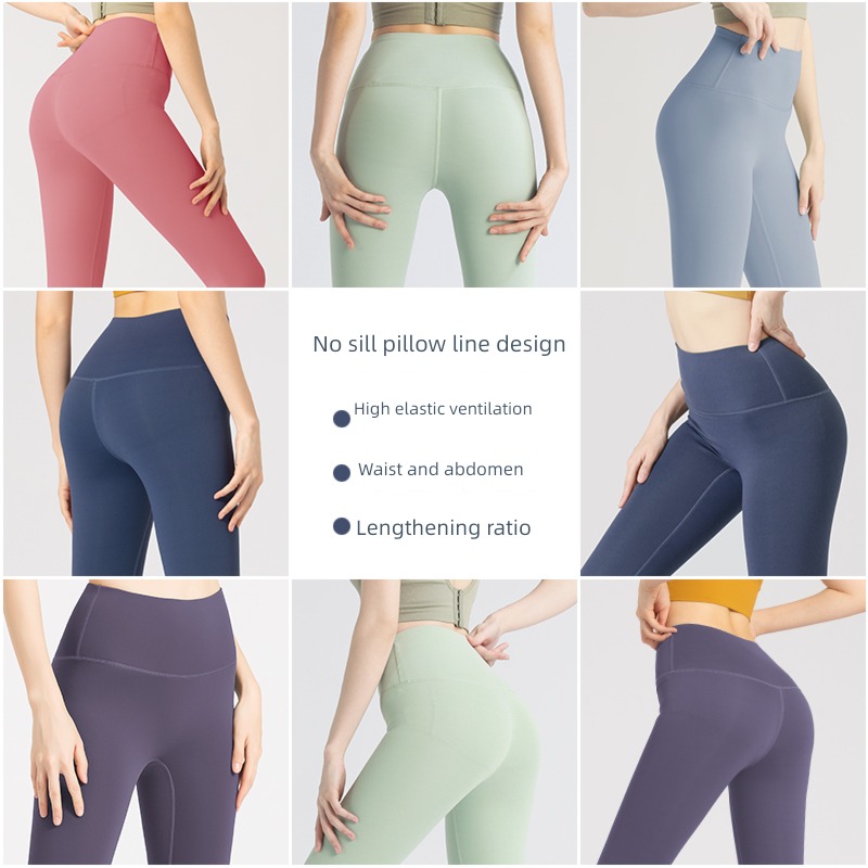 spring and autumn summer High waist quick-drying Tight fitting Wear out Yoga Pants