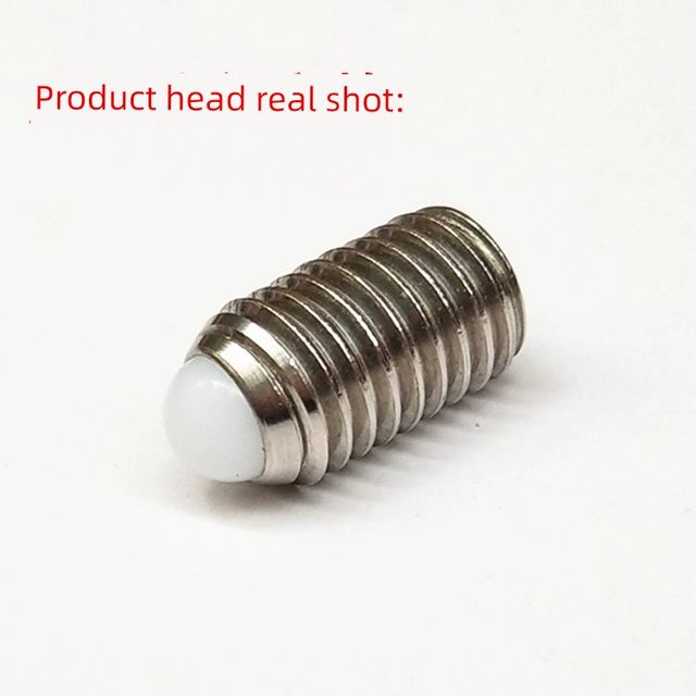 Stainless steel wave bead screws Plastic head spring plunger Ball head plunger Positioning beads M3M4M5M6M8M10