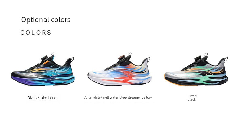 Red Flame | Anta Running Shoes 2026 Autumn New Sports Shoes Children's Shoes Boys and Girls Running Shoes Trendy and Cool for Teenagers — 13
