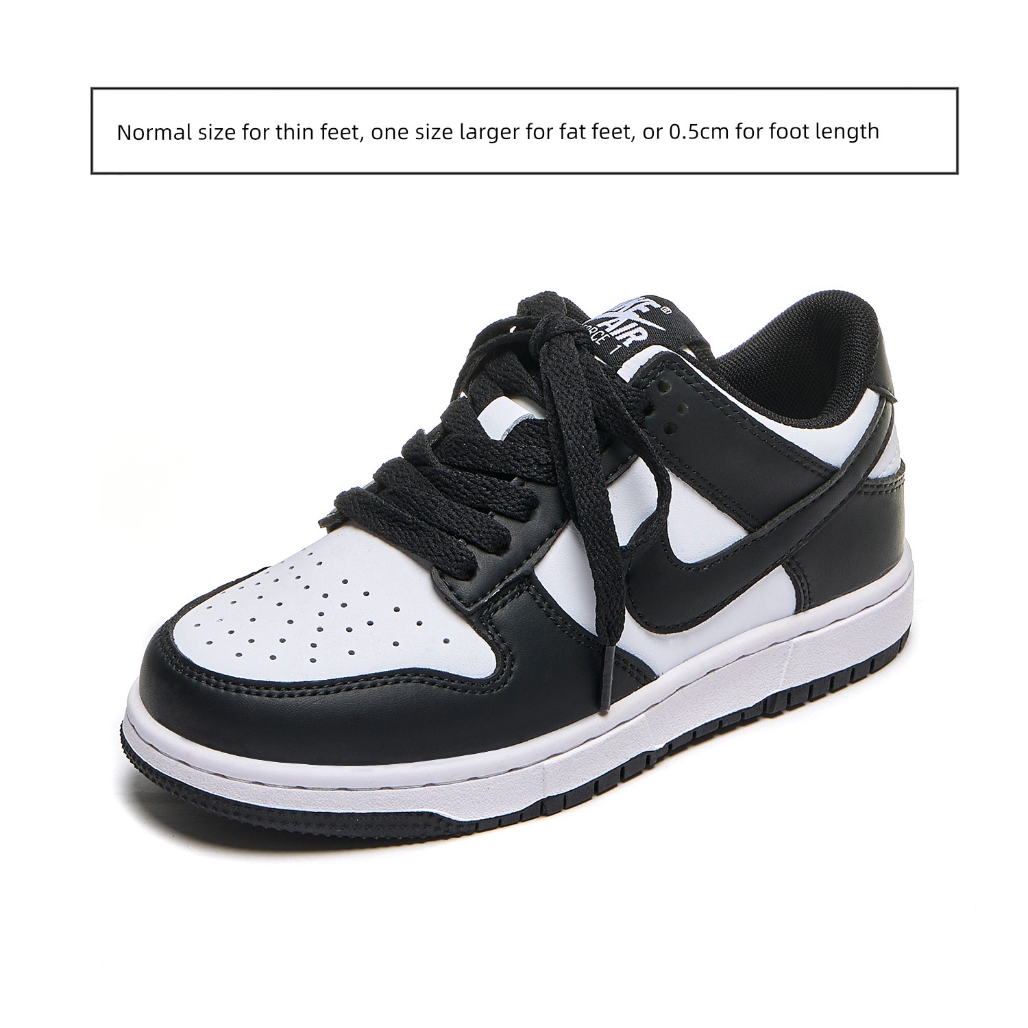 Official Website Boys' Sneakers 2026 Spring and Autumn Models Girls' Black and White Panda Shoes Autumn Casual Lace-Up Sports Shoes — 2