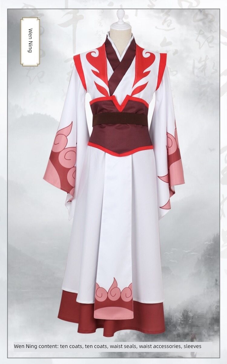 Master of evil Wenning Jiang Cheng Jinling full set Cos suit