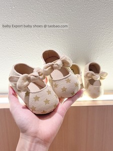 Spring and Summer Infant 100 Days Old One Year Old Soft Bottom Baby Shoes
