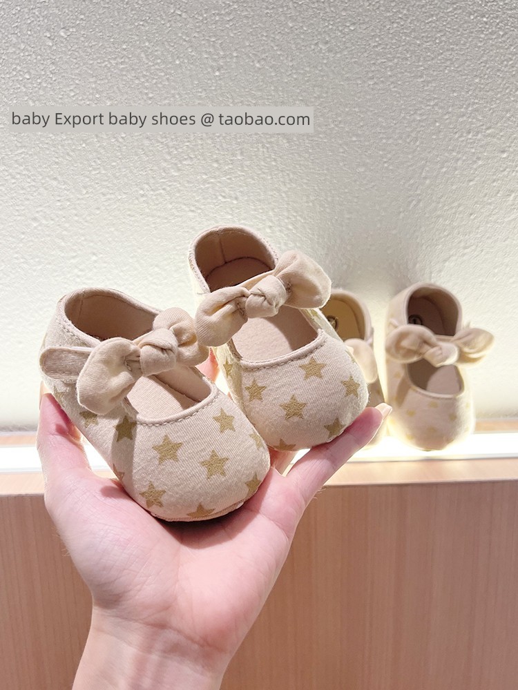 Spring and Summer Infant 100 Days Old One Year Old Soft Bottom Baby Shoes
