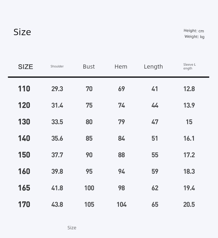 [Channel 2-Piece Set] Puma Children's Clothing 26 Kidsren's Short-Sleeved T-Shirt Fresh and Fashionable Pure Color Stripesd Sports T-Shirt — 30