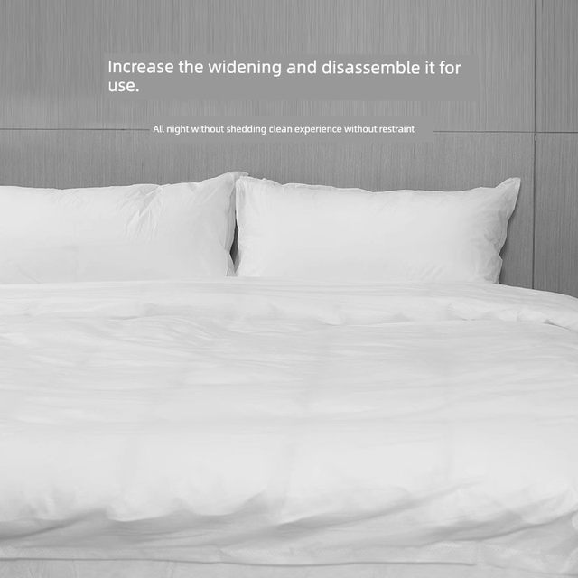 Jieliya Travel Disposable Bedsheets Quilt Cover Pillow Cover Four-Piece Set Travel Hotel Bedding Dirty Bath Towel