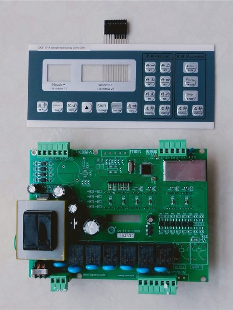 Cement weighing metering bucket ingredients control cabinet computer box instrument XK3117-A weighing display controller