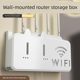 Wireless wifi TV set-top box router rack without punching storage box wall-mounted decorative cover box